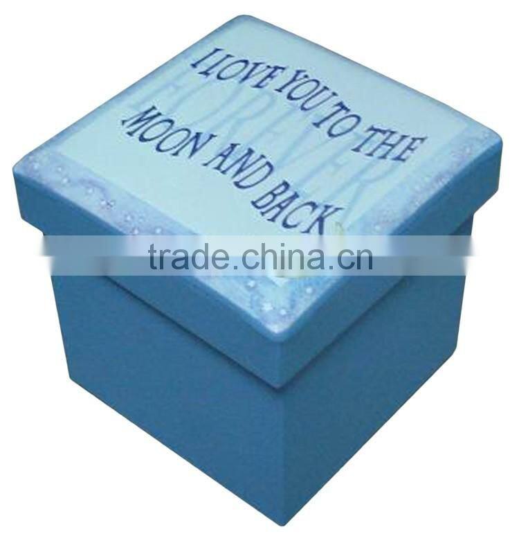 Modern New Design Hot Sale Patterned Storage Ottoman