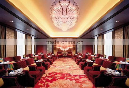 handtufted wall to wall casino carpet