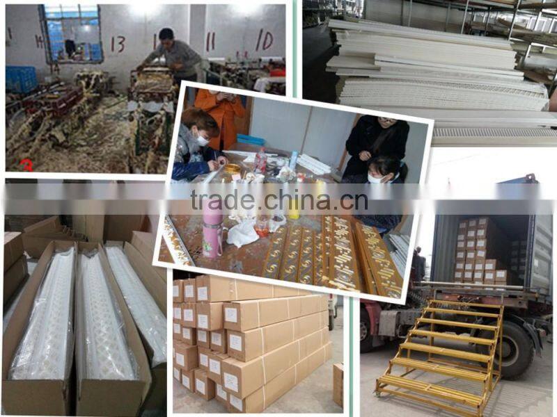 factory price polyurethane skirting/decorative wire moulding/pu foam chair rail moulding