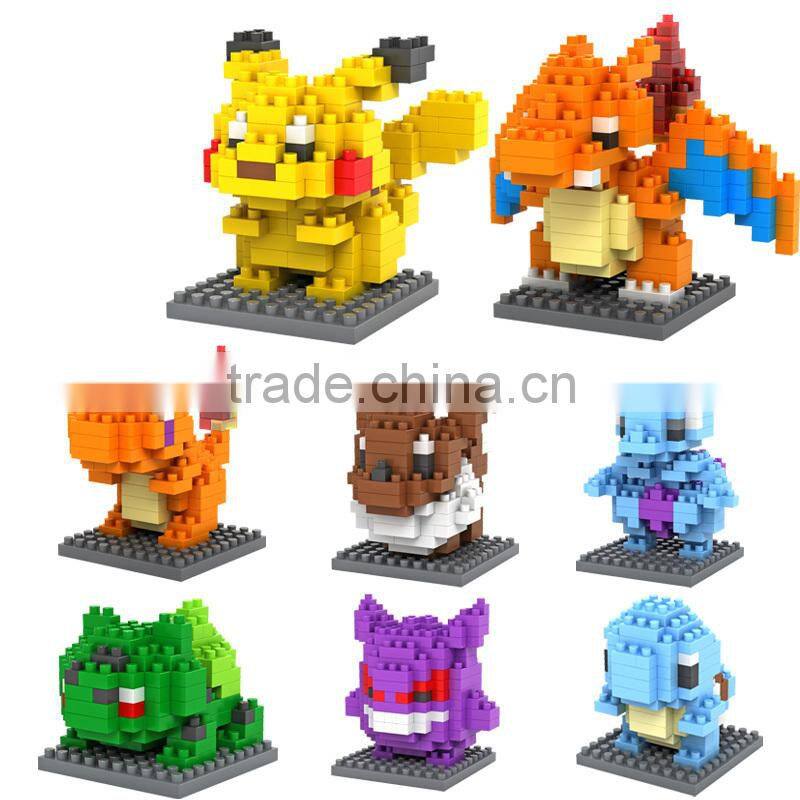 HOT ! 220pcs Super Hero Series Mini figures Nano Building Blocks For Kids