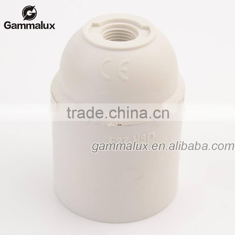 E27 Plastic Lamp Holder Electric Light Socket Lamp Cap E27 Lamp Bases Adapter for Home Indoor Lighting