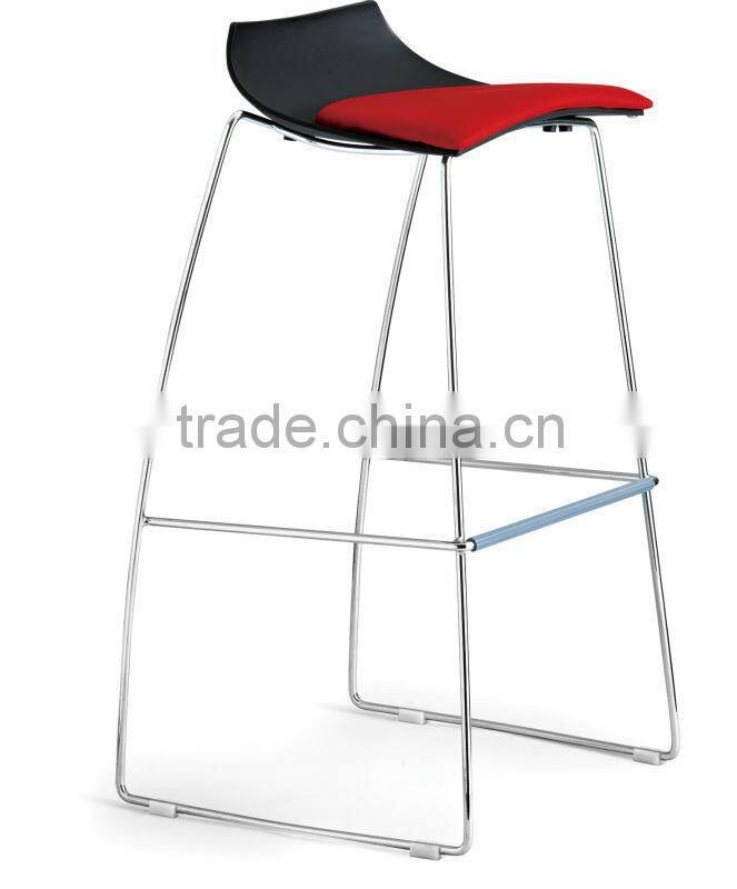 modern good quality durable bar chairs with aluminum frame for bar chairs