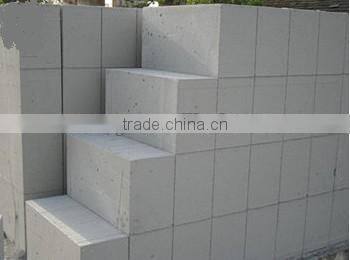 Big capacity light weight foam concrete blocks making equipment