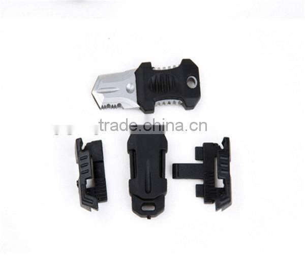 EDC Gear Mini Beetle Multifunction Knife Outdoor Accessory Survival Pocket Tools Travel Kit Molle Buckle