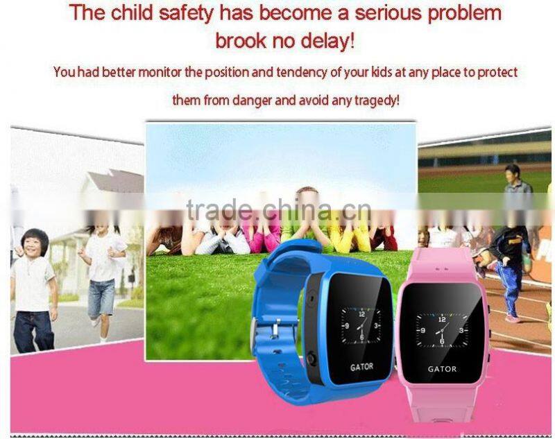 smart mobile phone wrist watch gps tracking device for kids