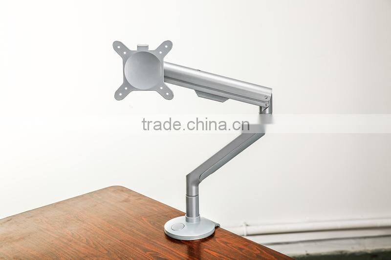 jiaxing swing armArticulating monitor arms with integrated cable management 18" to 28" Lcd monitor arm