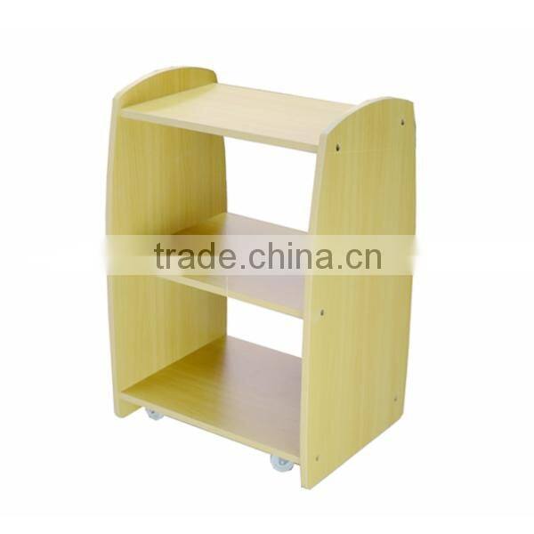 2016 Promotion Sale Wooden Massage Trolley Salon Trolley Beauty Trolley 3918A