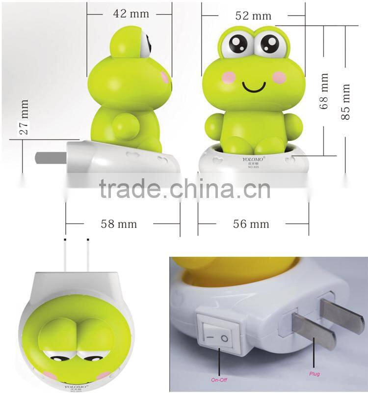 led children night light mini nightlight wall lamp