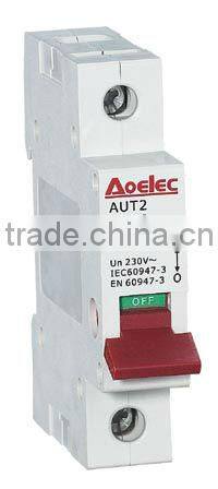 AUT2 with Semko Certificate 20A double pole Main Switch