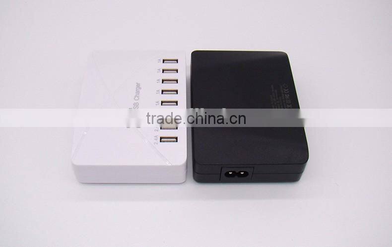 Wholesale Quick Charger 2.0 USB Charger 8 Port Charger for Samsung Note