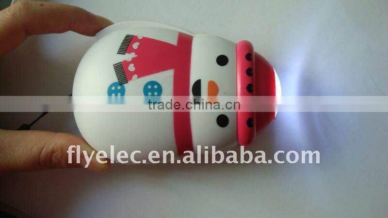 snowman shape hand press torch
