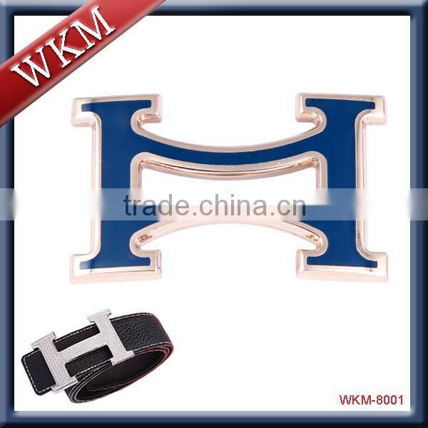 zinc alloy flat buckle belt