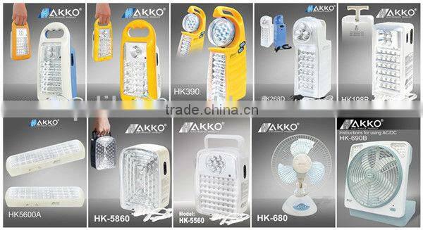HAKKO Good Quality High Power Rechargeable Emergency camping light