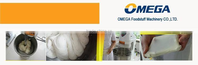 Omega commercial stainless steel spiral mixer with fixed bowl/biscuit dough mixer
