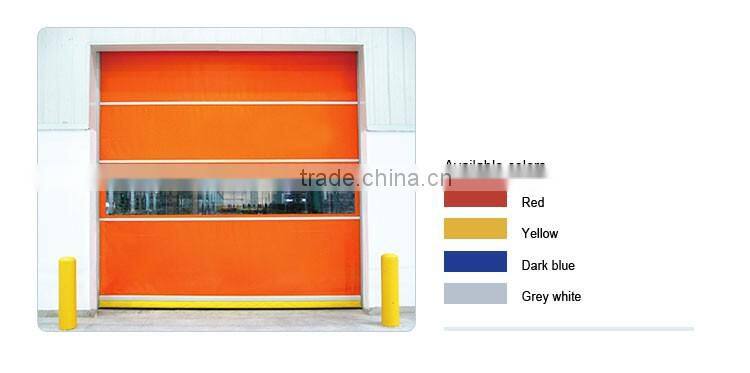 Pvc Plastic Fabric Flexible Roller Shutter Door