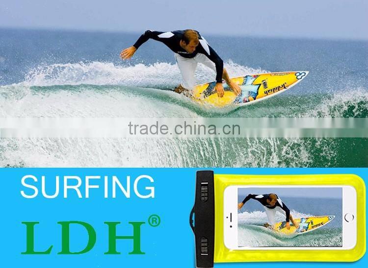 PVC Universal Mobile Phone Waterproof Bag Pouch Cover Case For iPhone 6 4.7 5.5 For Samsung Galaxy Note 4 3 2 S6 S6 Edge S5 S4