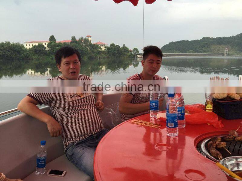 BBQ Kid Donut Boat for Sale with Electric Motor