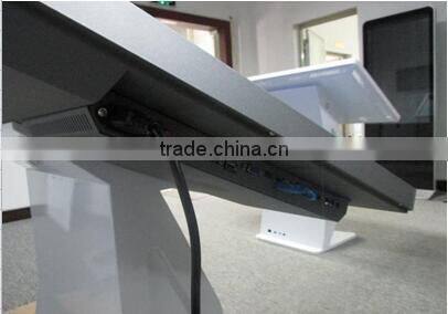 floor stand 24 inch LED interactive self-service terminal advertising display kiosk with mini PC