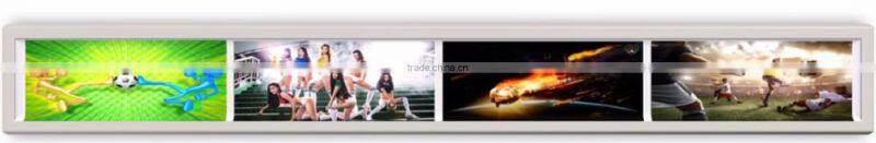 Shelf POP Video Strip display 10 inch LCD advertising video bar