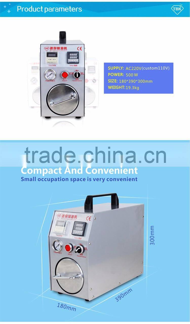 Autoclave Bubble Remover OCA Adhesive Sticker LCD Air Bubble Removing Machine for broken glass refurbished
