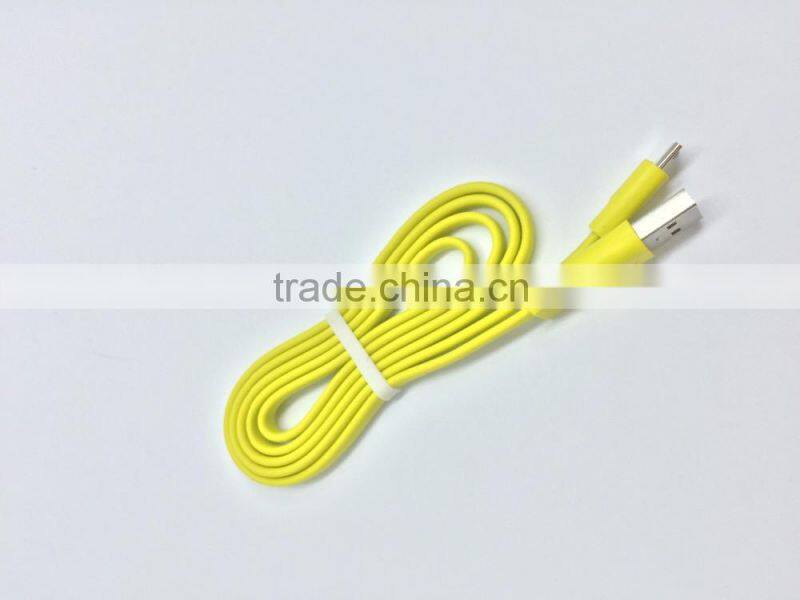 High Speed 5v 2.1A micro usb Fast Charging Data Cable with LED light for samsung and iphone