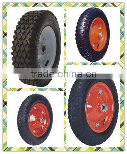 13 inch pneumatic rubber tyre for wheelbarrow 13x400-6