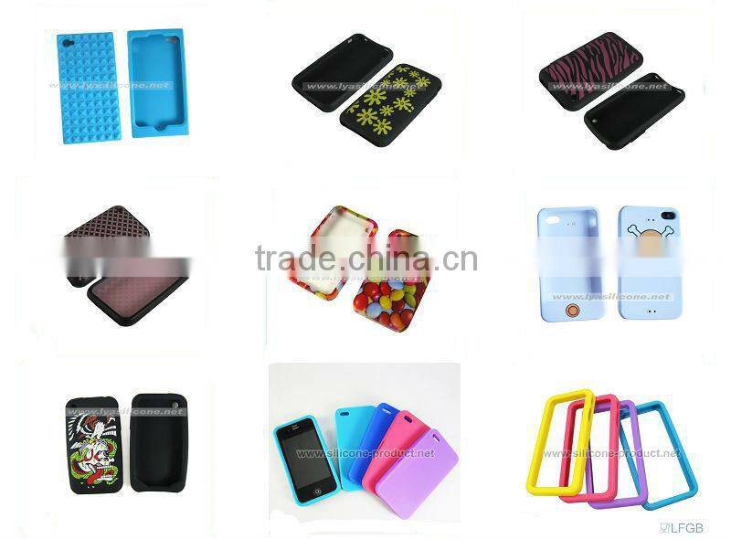 Durable & easy clean silicone mobile phone covers