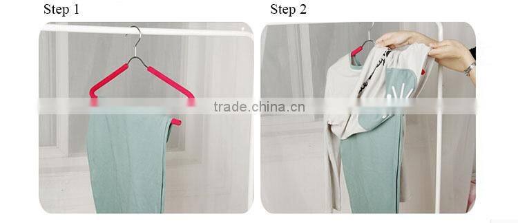 Amphibious Colorful Sponge Padded Clothes Hanger for Clothes