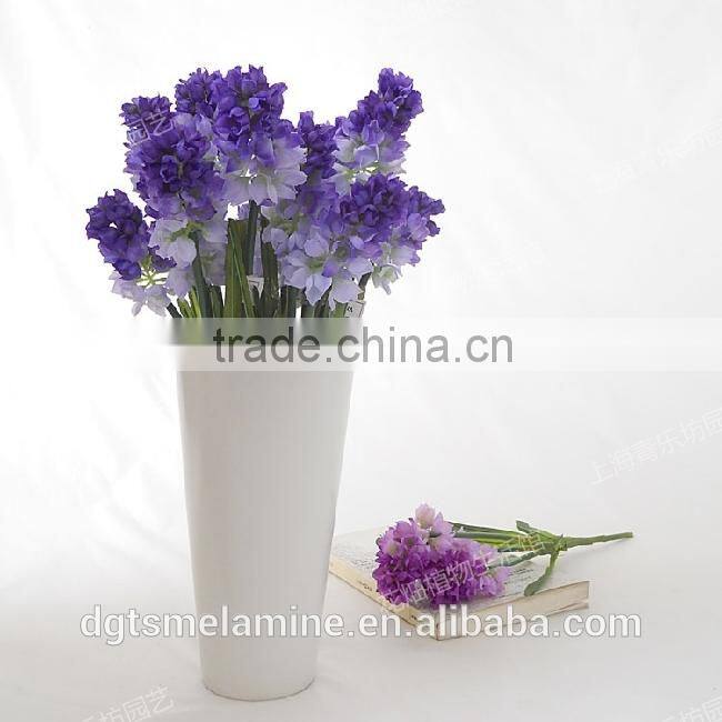 hot sale white melamine &ceramic flower pot