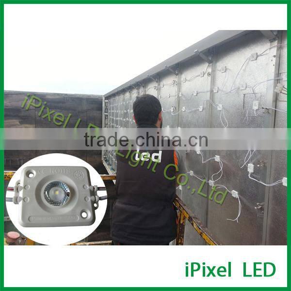 smd3030 injection molding led module with optic lens