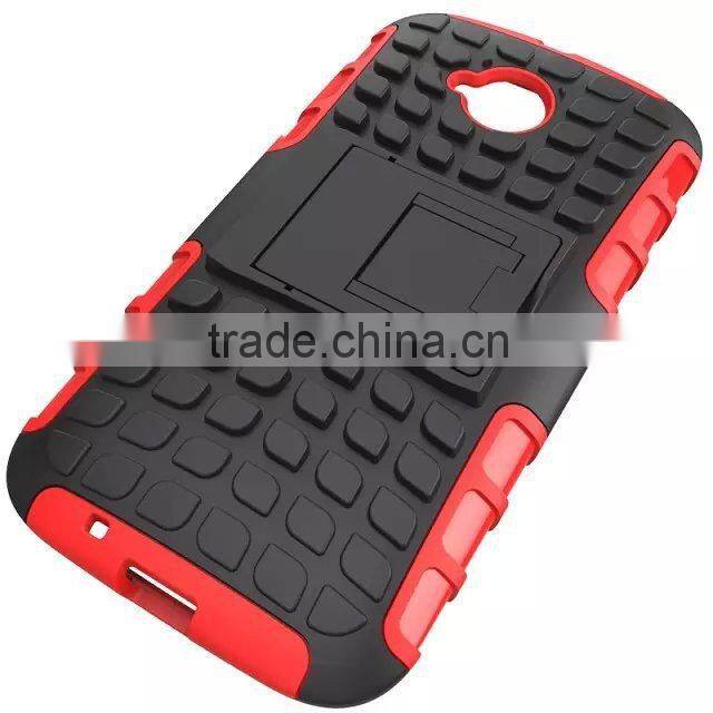 New Fashion Shockproof Armor Rugged Protective Phone Case For MOTO E2