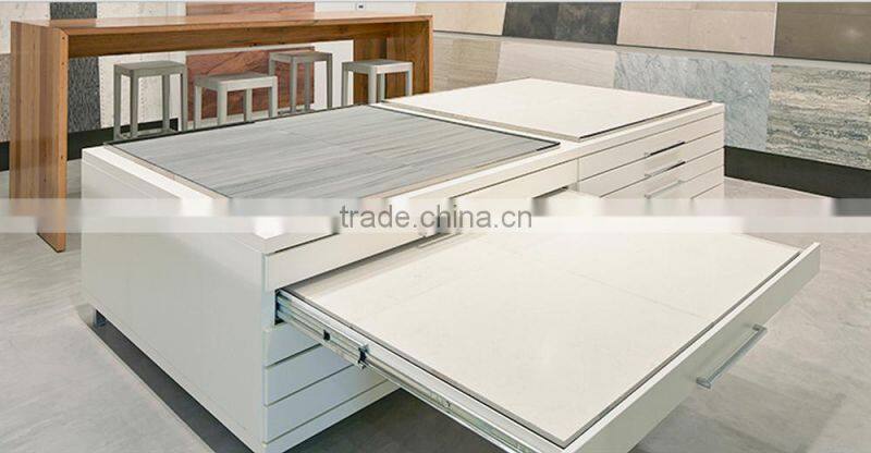 wooden drawer ceramic tile display racks CCT2