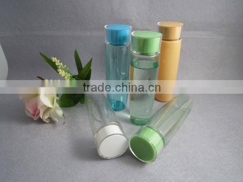 new material PETG cosmetics bottle for make up remover