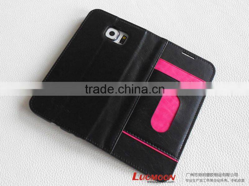 Fashion Crazy Horse Pattern Phone Cover Case