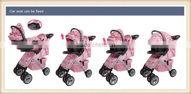 EN1888 name brand baby stroller with car seat