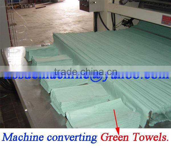 Copied German Italy Design 6Lanes 4800 Piece per Minute Laminated High Speed Automatic N-Fold Hand Towel Making Machine