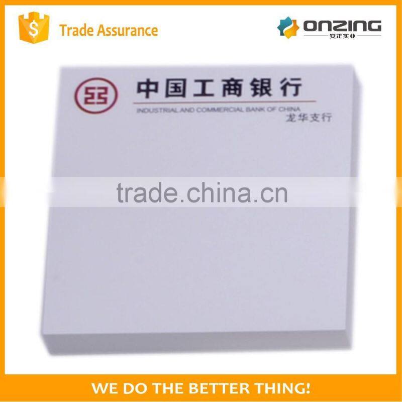 Custom logo printed stationery small pads of paper sticky note