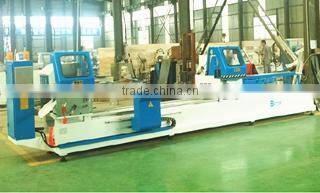 Double mitre saw aluminum profile cutting machine