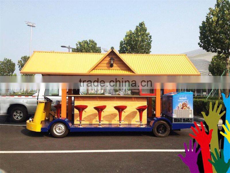 Electric Mobile store coffee kiosk/ice cream cart for sale
