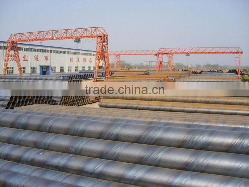 Big Size SSAW steel pipe Q235B/Q195