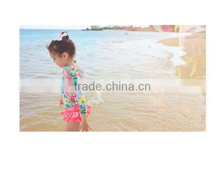 2016 lovely new stylish watermelon Polka Dot girls bathing suit ,girl bikini swimsuit Wear
