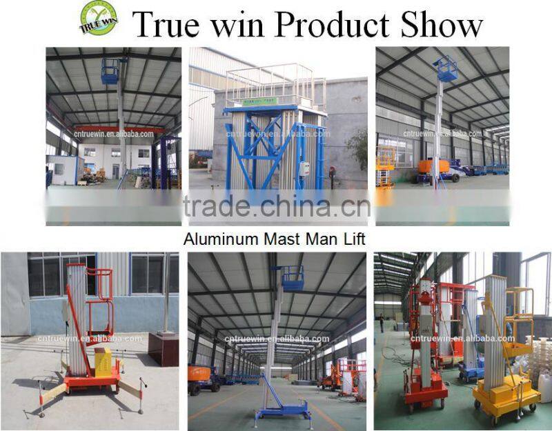 High quality mini Aluminum Alloy lift platform for elwctric work made in China