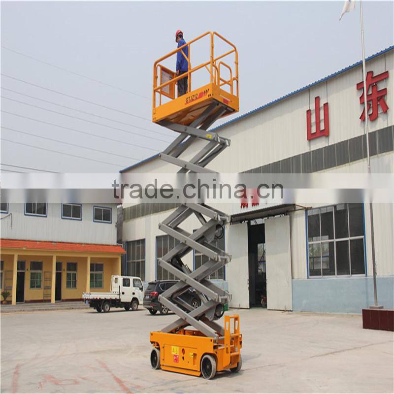 One man self-propelled indoor electric lifting equipment
