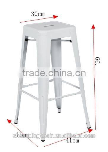 F-26 Colorful high metal chair,chairs for dining room