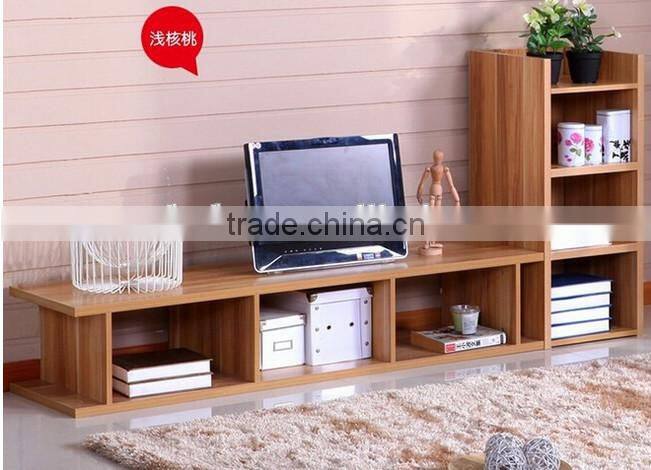 Cheap TV cabinet with bookcase