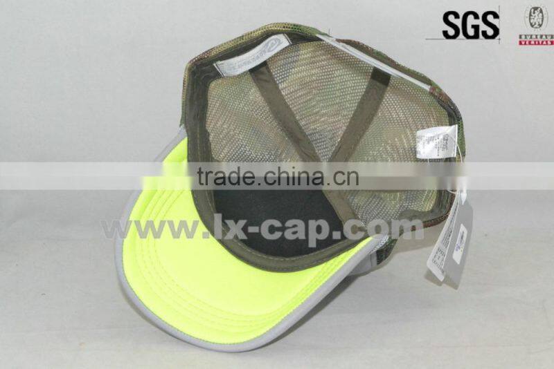 5-panel fashion grey foam camp mesh trucker cap/hat