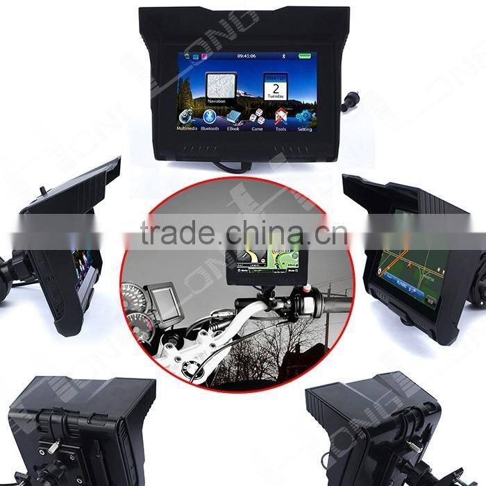 Good Quality New 5.0 Inch 8GB FM Gps Motorcycle Helmet