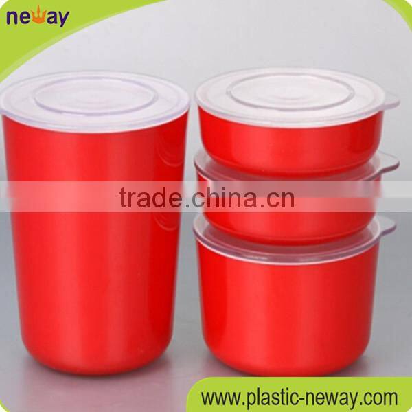 Eco-Friendly microwavable PP clear disposable plastic food container
