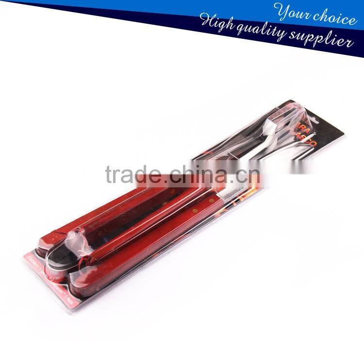 Low Price 3PCS Wooden Long Handle BBQ Grill tools set with Color Card Packing