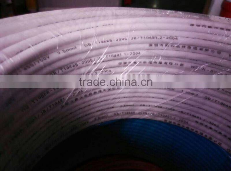 high quality 1.5 sqmm LSZH insulated pure Copper wire with Rohs ,CE certificates